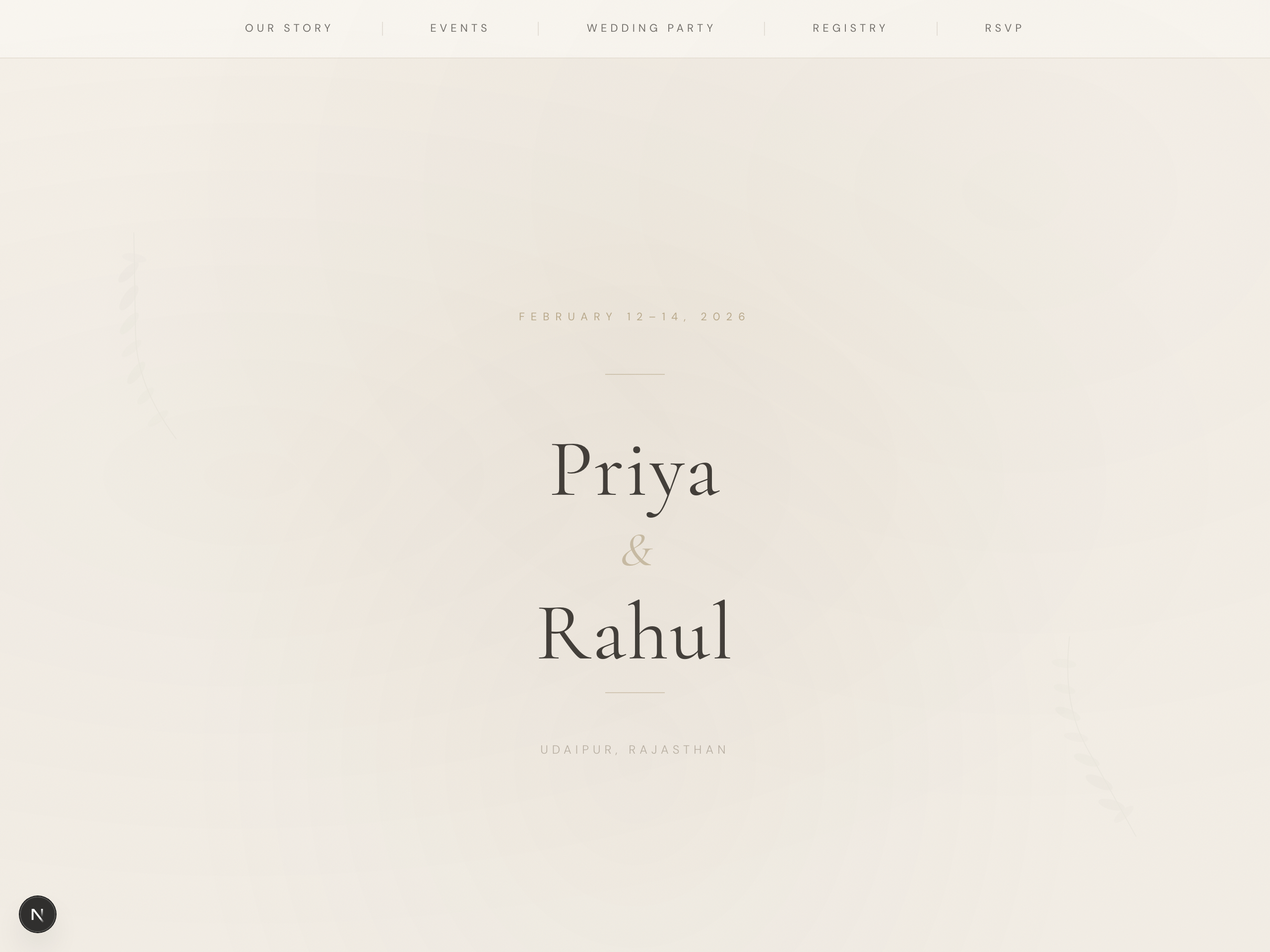 Como template preview