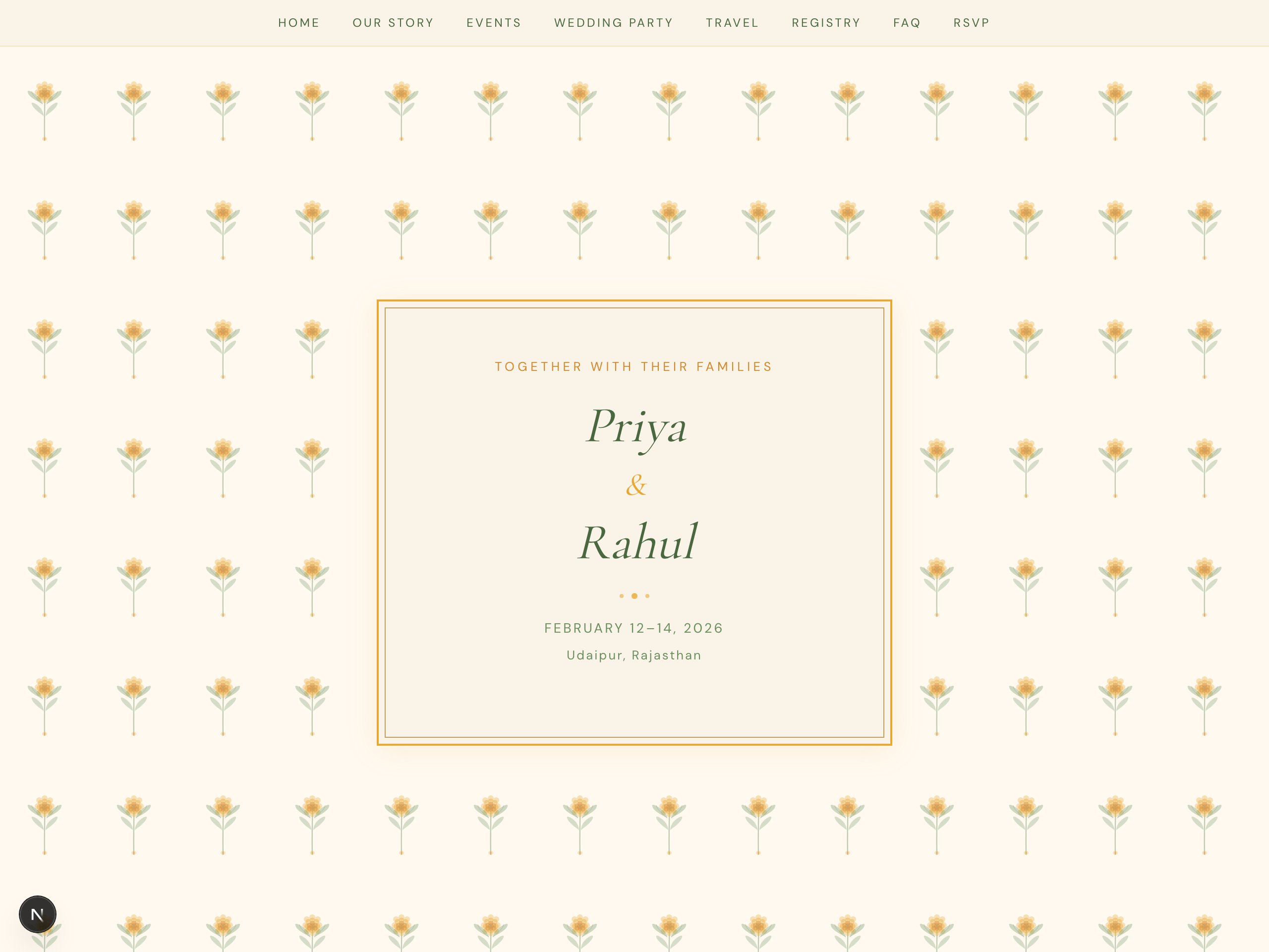 Goa template preview